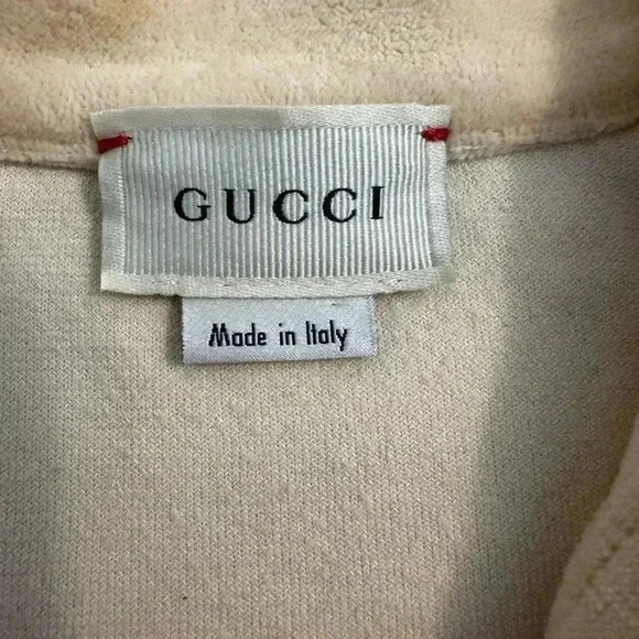 Gucci Kids Baby Maison de L'Amour zipped chenille jacket 12/18 Months - Picture 4 of 12